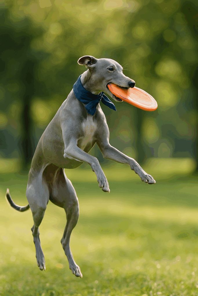 Pixel, the mascot of FetchFunnel — always ready to leap into funnel-building action.